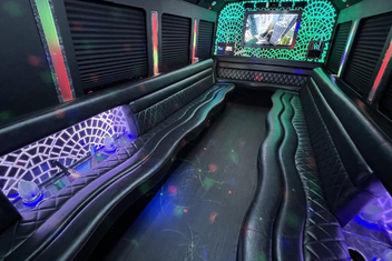 Flint Limo Bus Interior
