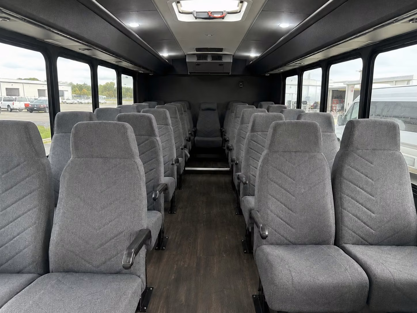 18 passenger minibus inside