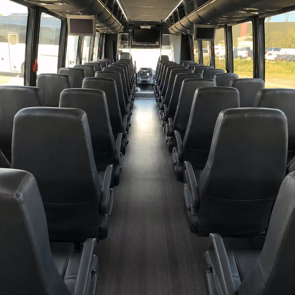 25 passenger minibus inside