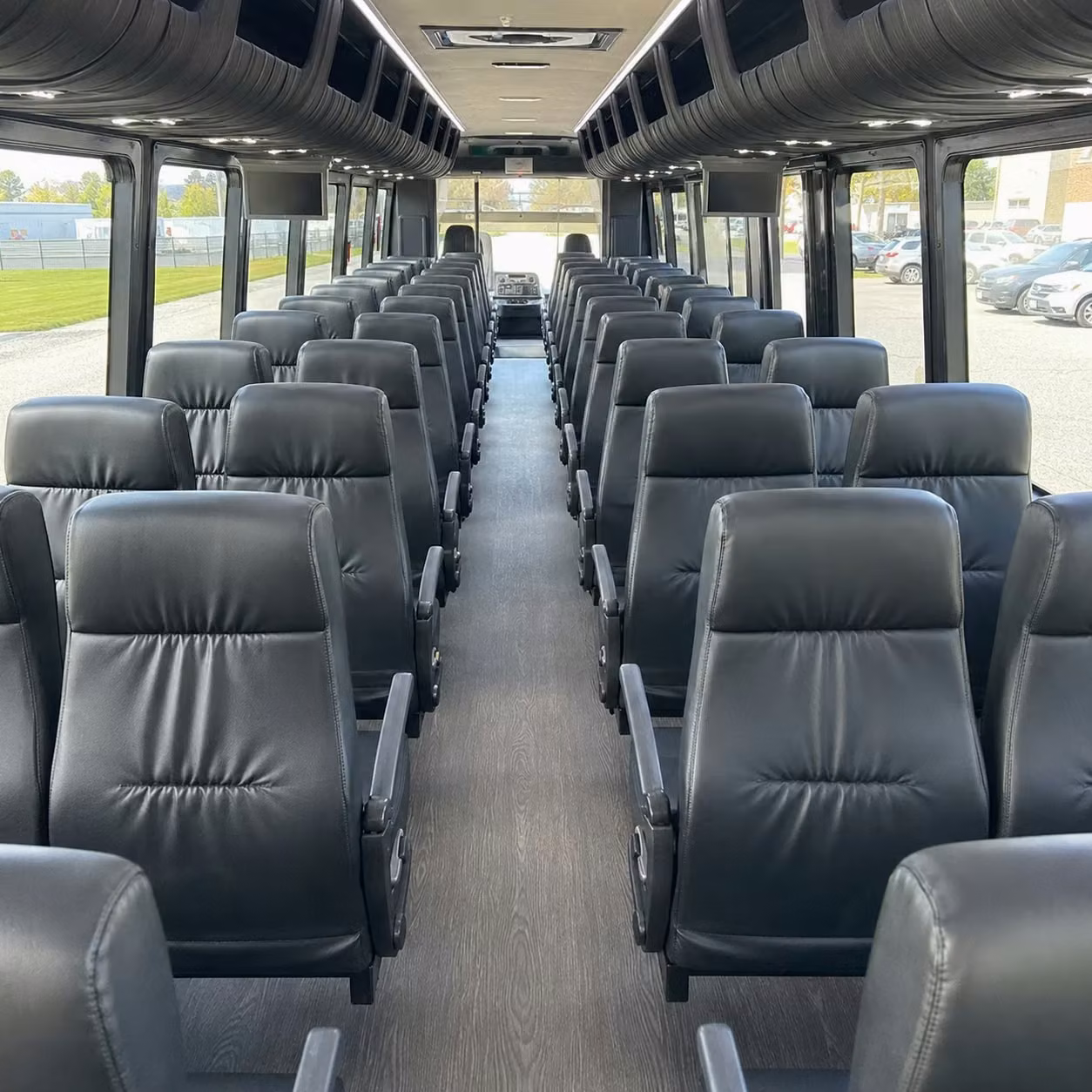 35 passenger minibus interior
