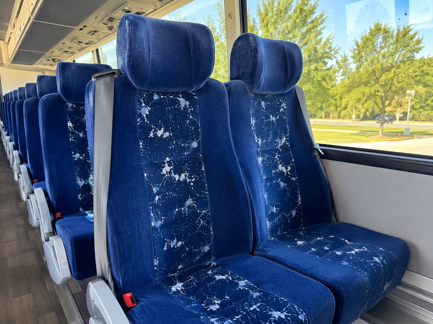 flint charter bus interior gallery