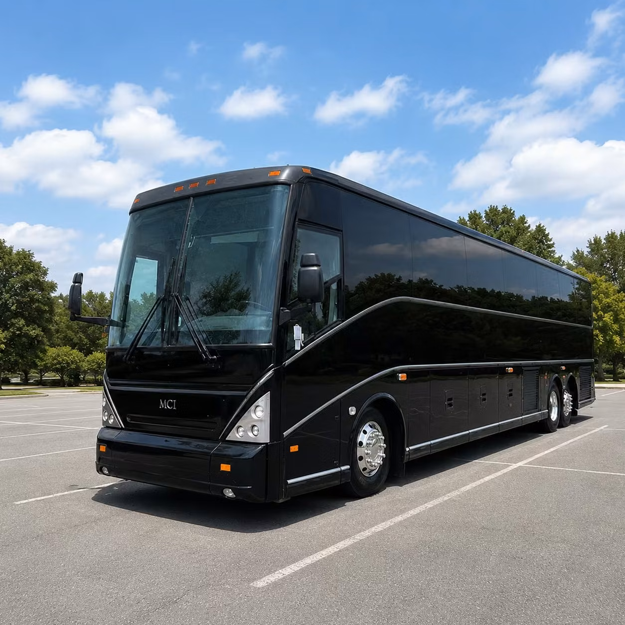 sporting event bus rentals and fan transportation in flint